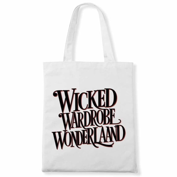 Wicked Wardrobe Wonderland - To Wear On Halloween Canvas Bag 1Pc