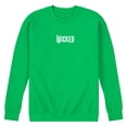 thumbnail image 1 of Wicked - White Logo - Men's Crew Fleece Sweatshirt, 1 of 4