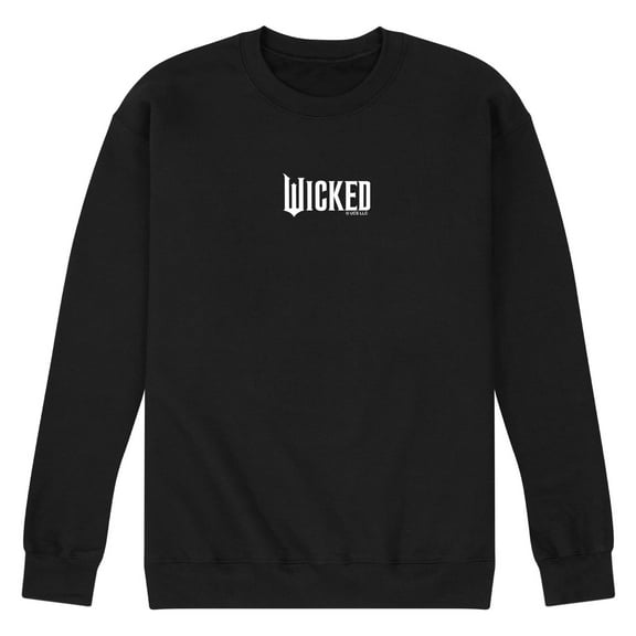 Wicked - White Logo - Men's Crew Fleece Sweatshirt