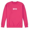 thumbnail image 1 of Wicked - White Logo - Men's Crew Fleece Sweatshirt, 1 of 3
