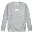 thumbnail image 1 of Wicked - White Logo - Men's Crew Fleece Sweatshirt, 1 of 4