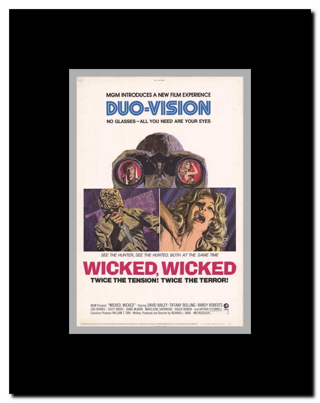 Wicked Wicked Framed Movie Poster