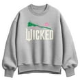 thumbnail image 1 of Wicked - Wicked Icons - Ladies Oversized Fleece Crew Sweatshirt, 1 of 3