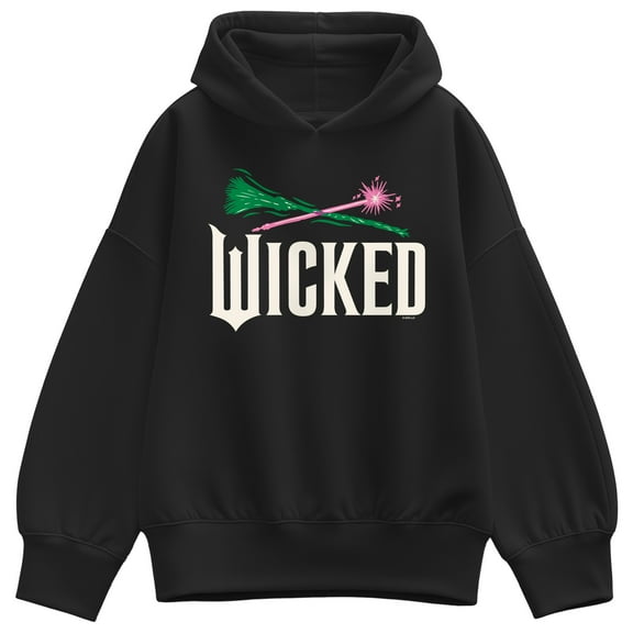 Wicked - Wicked Icons - Ladies Oversized Fleece Hoodie Sweatshirt