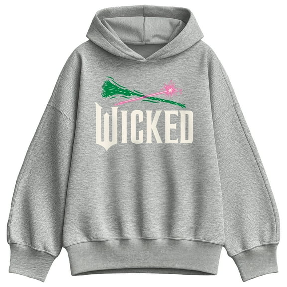 Wicked - Wicked Icons - Ladies Oversized Fleece Hoodie Sweatshirt