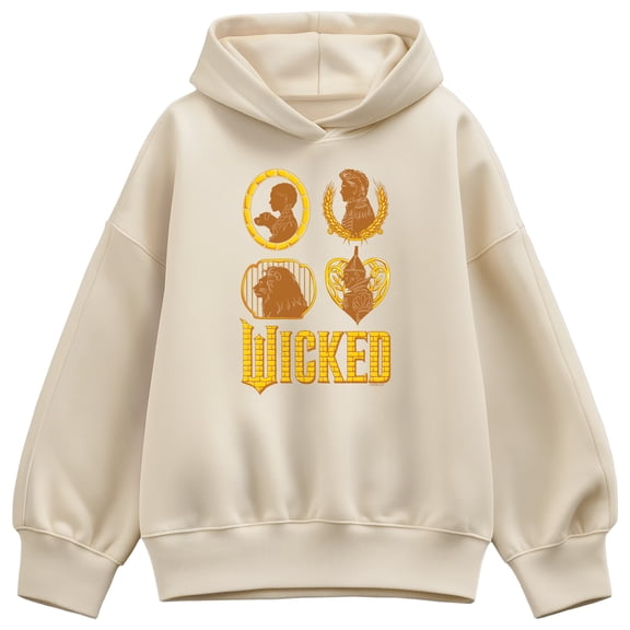 Wicked - Wicked Oz Group - Ladies Oversized Fleece Hoodie Sweatshirt