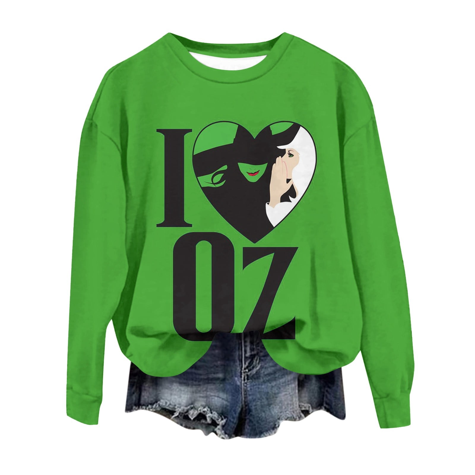 Enchanting Every Witch Cropped Fleece Pullover for Women