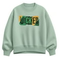 thumbnail image 1 of Wicked - Wicked Tear Logo - Ladies Oversized Fleece Crew Sweatshirt, 1 of 3