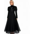 thumbnail image 1 of Wicked Witch Costume Adult Women's Halloween Dress with Hat, 1 of 6
