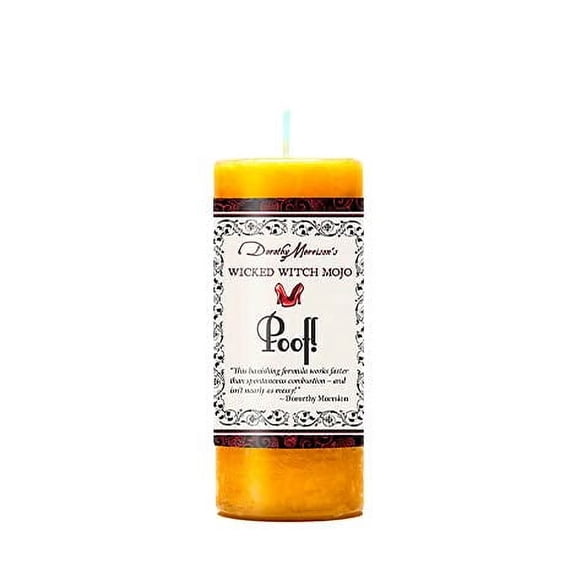 Wicked Witch Mojo - Poof Candle by Dorothy Morrison