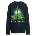 thumbnail image 1 of Wicked - Wizard Sees Everything - Men's Long Sleeve Graphic T-Shirt, 1 of 4