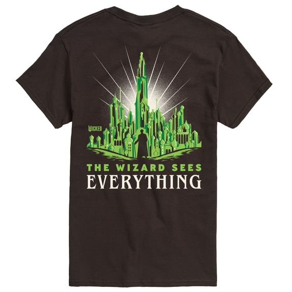 Wicked - Wizard Sees Everything - Men's Short Sleeve Graphic T-Shirt