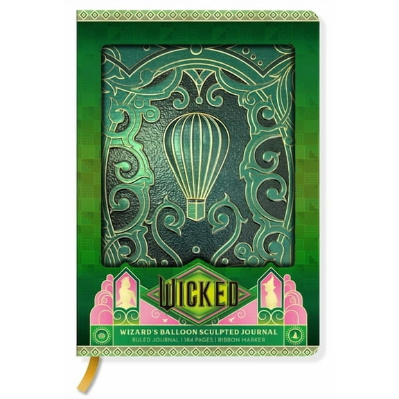 Wicked: Wizard's Balloon Sculpted Journal, (Hardcover)