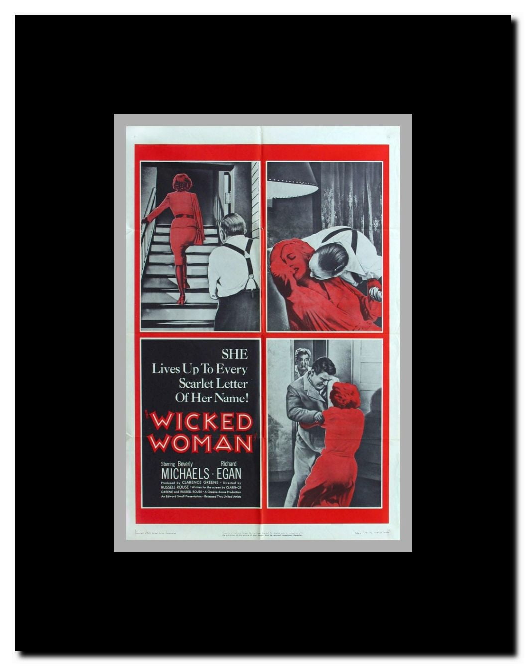 Wicked Woman Framed Movie Poster