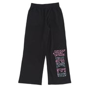Wicked Womens Loungewear Pants Black Floral