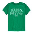 thumbnail image 1 of Wicked - You'Re Gonna Be Popular - Boys Toddler and Youth Short Sleeve Graphic Tee, 1 of 5