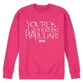 thumbnail image 1 of Wicked - You're Gonna Be Popular - Men's Crew Fleece Sweatshirt, 1 of 4