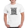 thumbnail image 1 of Wicked is Good Men White T-Shirt, Male x-Large, 1 of 4