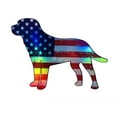 thumbnail image 1 of WickedGoodz American Flag Labrador Retriever Holographic Vinyl Decal - Patriotic Bumper Sticker - Lab Dog Pet Owner Sticker, 1 of 4