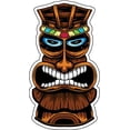 thumbnail image 1 of WickedGoodz Hawaiian Totem Vinyl Decal - Polynesian Beach Bumper Sticker - for Laptops Windows Cars Trucks, 1 of 4
