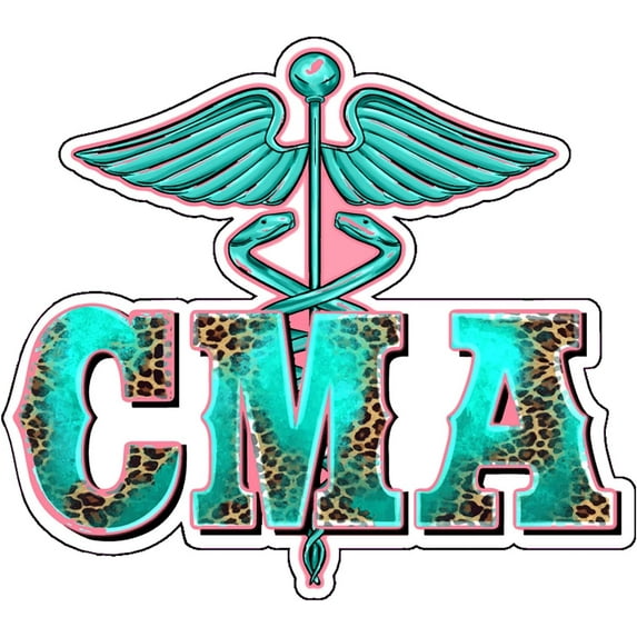 WickedGoodz Medical Assistant Vinyl Decal - Nursing Bumper Sticker - for Laptops Tumblers Windows Cars Trucks