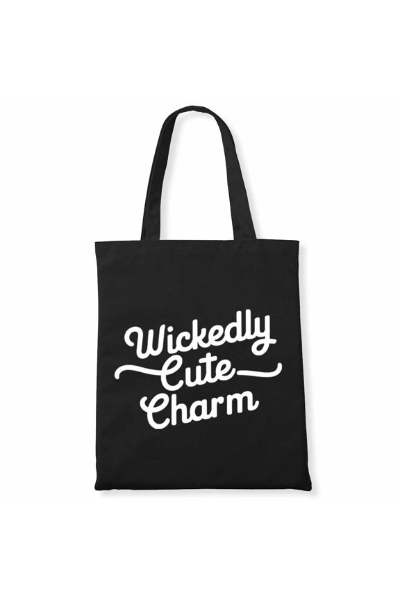 Wickedly Cute Charm Halloween Aac Slp Squad Speech Language Canvas Bag 1Pc