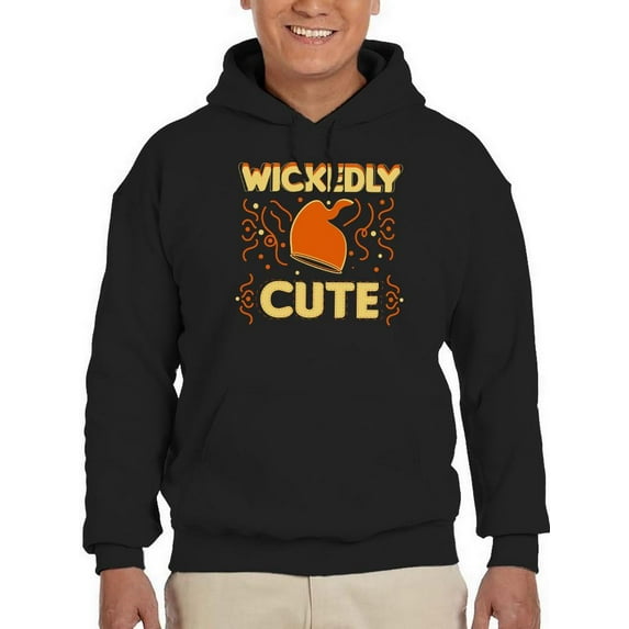 Wickedly Cute Hoodie Men -Image by Shutterstock, Male XX-Large