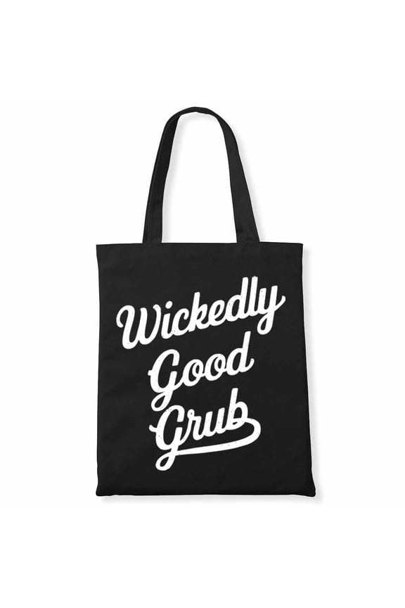 Wickedly Good Grub Spooky Teacher Retro Halloween Canvas Bag 3Pcs