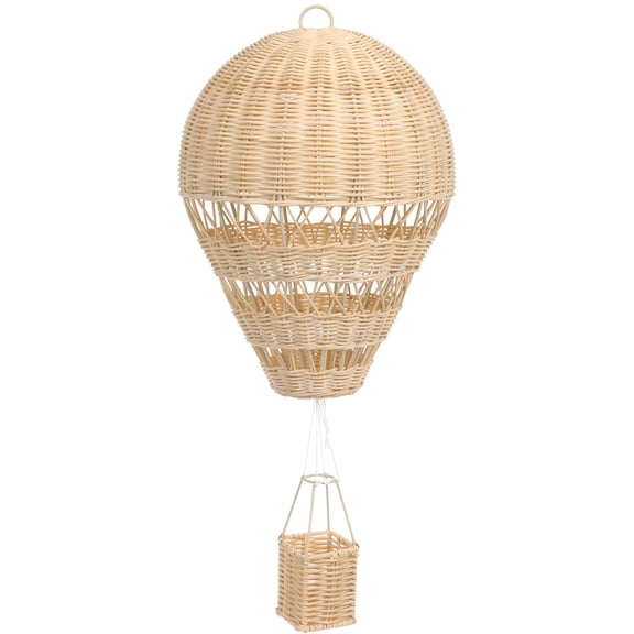 Wicker Basket Decoration, Kids Room Hanging Decoration, DIY Craft, Small Vintage Basket Home Garden Decor