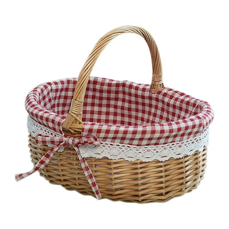 DIY Gift Basket Kit, Two Tone Split Willow, Empty Gift Basket