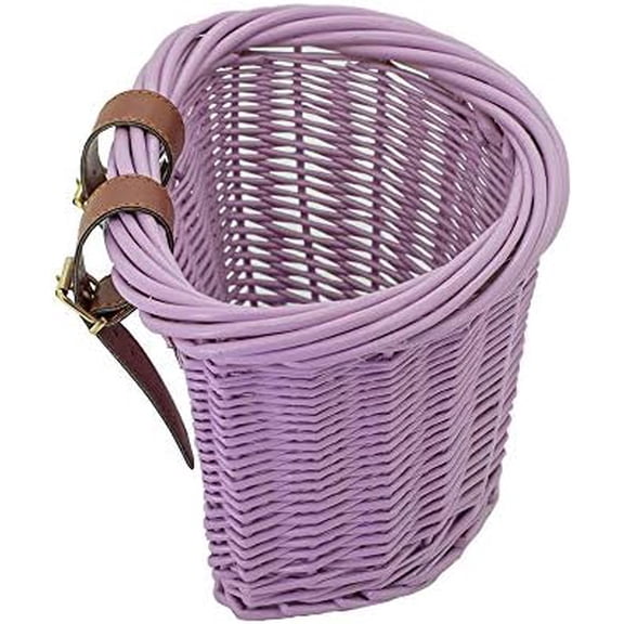 Wicker Bike Basket, Little Box Made by Willow for Bicycle
