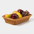 thumbnail image 1 of Wicker Bread Basket for Serving, Wicker Fruit Basket, Easter Eggs Baskets, Eco-Friendly Sturdy Handwoven Storage Baskets for Kitchen, Store, Restaurant, Party, 1 of 6