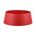 thumbnail image 1 of Wicker Collar Round Christmas Tree Ring Skirt Base, Red - Large, 1 of 1