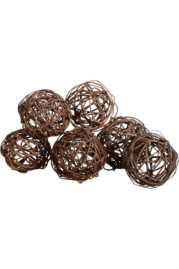 Wicker Dried Vine Balls Table Wedding Party X-mas Garden Decoration