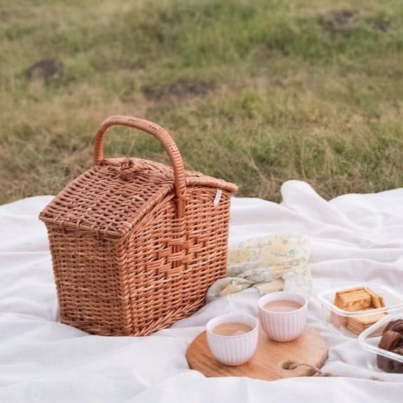 Wicker Picnic Basket