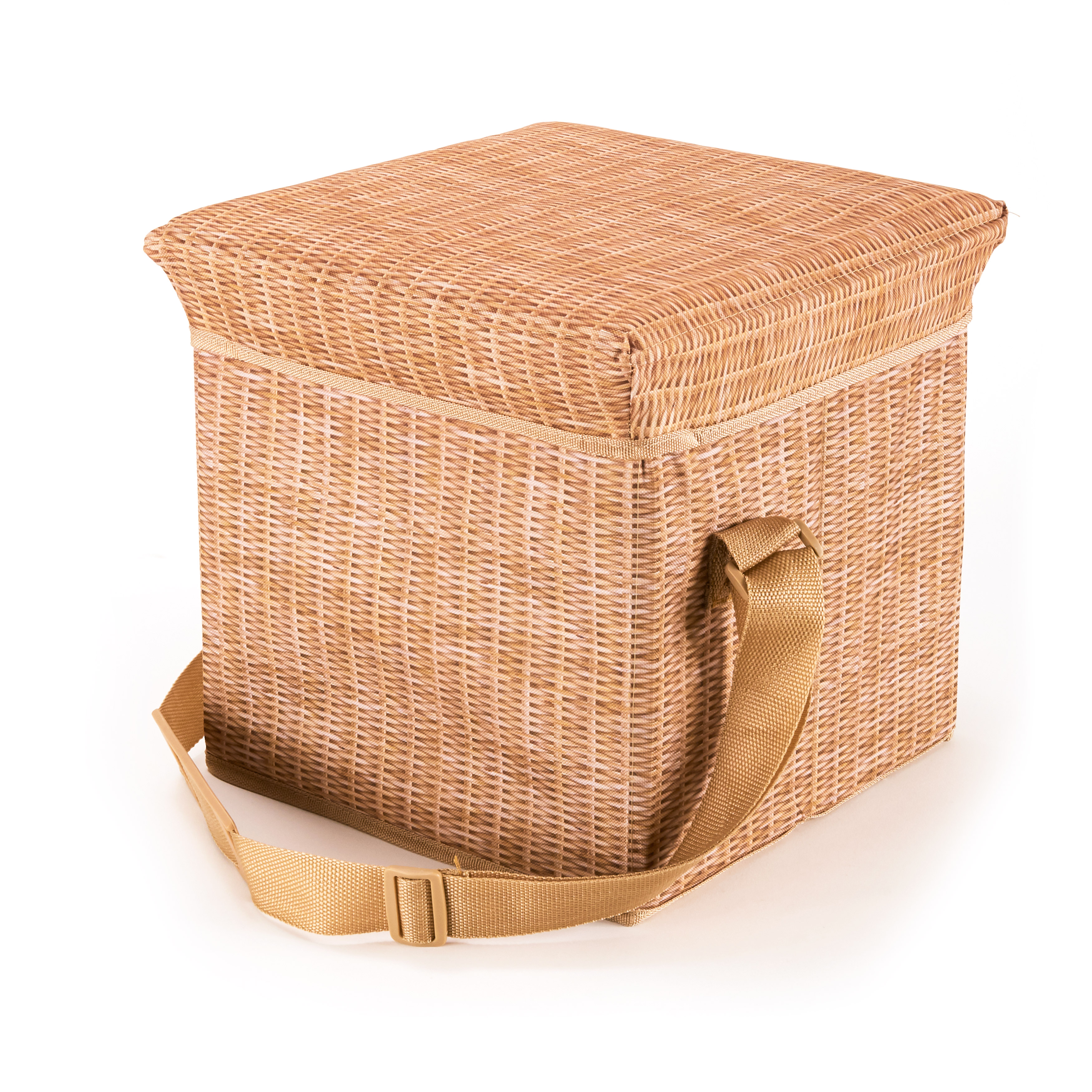 Wicker Picnic Cooler SeatWicker Cooler Seat