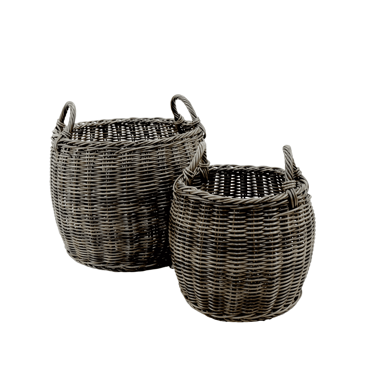 Wicker Storage & Laundry Basket 2-Pack - 2-Pack - 6.3 - Organize ...