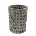 thumbnail image 1 of Wicker Trash Can, Bathroom Trash Can with Handles, Wicker Waste Basket for Bathroom, Waste Basket for Bedroom, Decorative Wicker Wastebasket, 19 Liters/5 Gallons, 1-Pack Dark Brown, 1 of 7