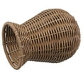 thumbnail image 1 of Wicker Vase Woven Vase Decorative Vase Vases Decorate Plastic Iron Office Dark Brown 14.50X12.00X12.00CM, 1 of 6