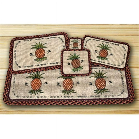 Wicker Weave Trivet, Pineapple,