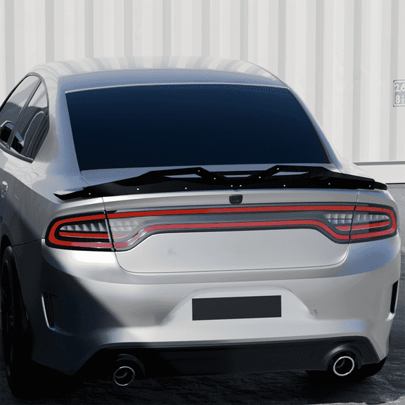Wickerbill Gurney Flap for Dodge Charger SRT Hellcat Scat Pack 2015-2023 for Rear Trunk Spoiler Accessories