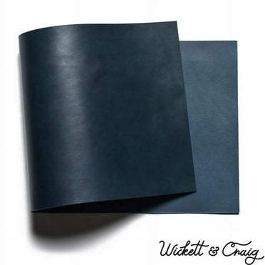 Wickett & Craig English Bridle Leather Panels, Navy