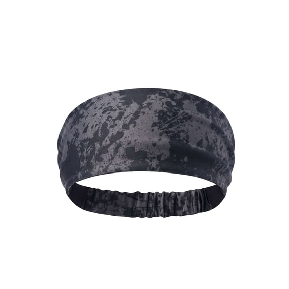 Luxtrada Sports Headbands for Men Women Non-Slip & Moisture Wicking Elastic Yoga Headband Hairband for Working Out, Running, Gym, Cycling (Camo Gray)