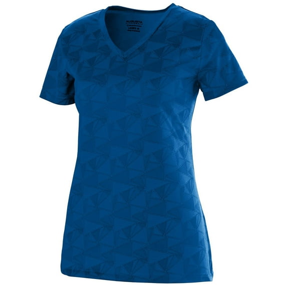 Wicking Printed Polyester Short-Sleeve T-Shirt