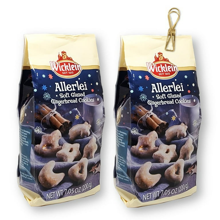 Wicklein Allerlei Soft Glazed Gingerbread Lebkuchen Cookies 7.05