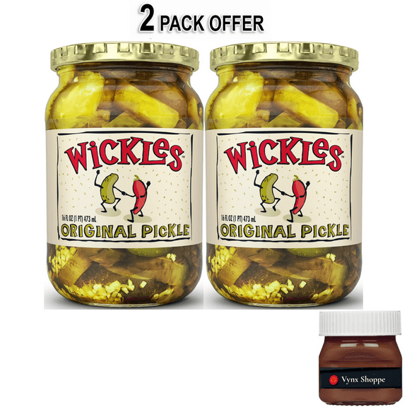 Wickles Original Pickle Slices, 16 fl oz Jar