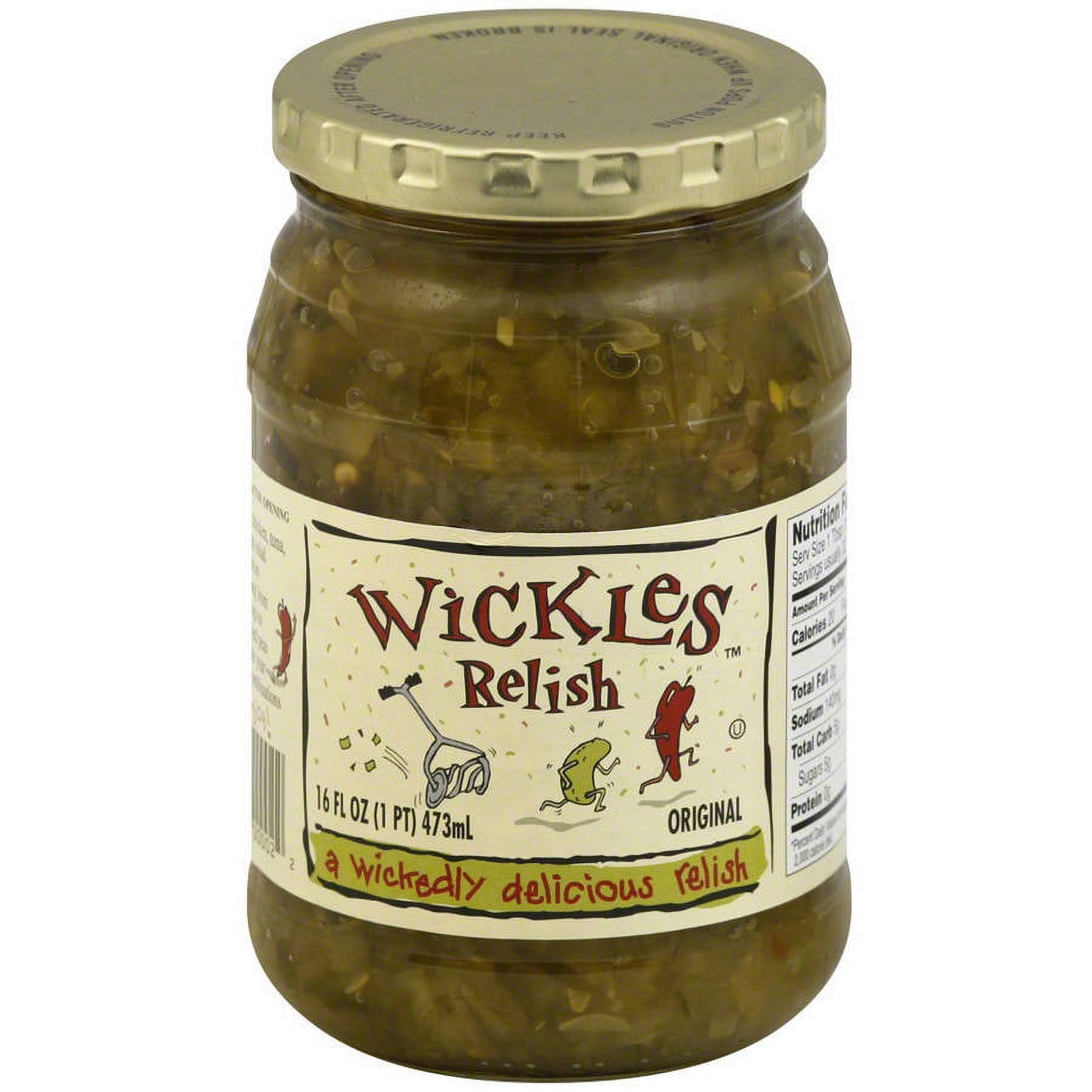 Wickles Original Relish, 16 fl oz