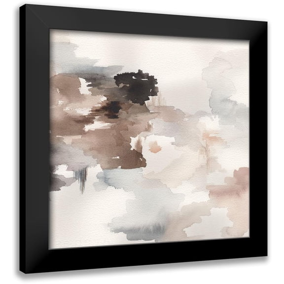 Wicks, Jane 15x15 Black Modern Framed Museum Art Print Titled - Smokescreen