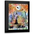 thumbnail image 1 of Wickstrom, Martin 12x14 Black Modern Framed Museum Art Print Titled - Autumn Witch, 1 of 5