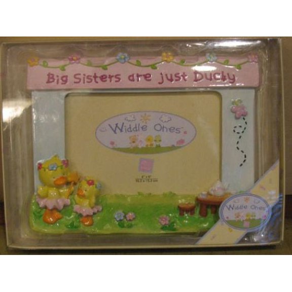 Widdle Ones Big Sisters are just Ducky Photo Frame